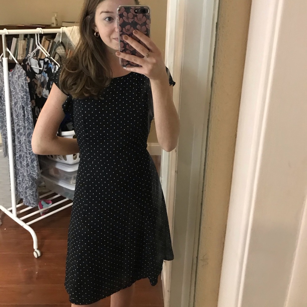 Professional polka dot dress